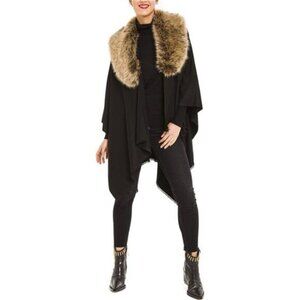 Women's Shawl Wrap Cape Cardigan Sweater Open Front